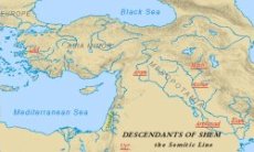 The Sons of Noah: Map of Shem's Descendants & Their Migration