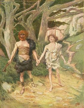 Cain Leads Able into the Fields to Murder Him