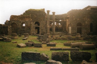 A photograph of ancient Edrei, the former capital city of Og in Bashan. Israel conquered this land, and the tribe of Manasseh settled the land.