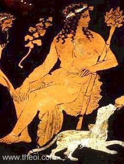 The Greek god Dionysius.