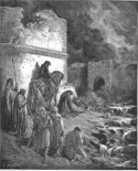 Dore's painting of the Dung Gate during the time of Nehemiah.