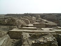 The royal tombs of Ur date back to the middle of the third millennium BCE.