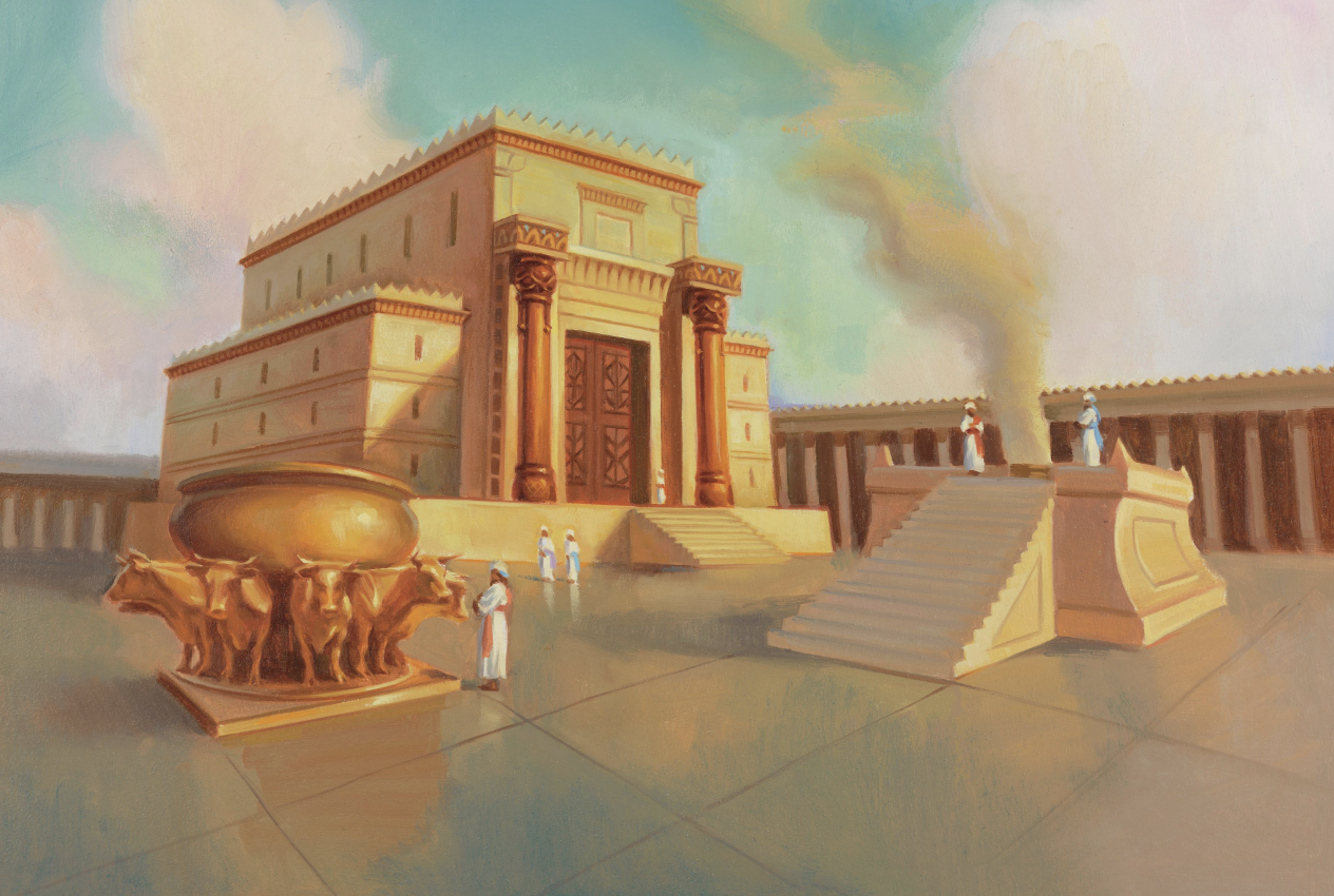 A recreation of Solomon's Temple.