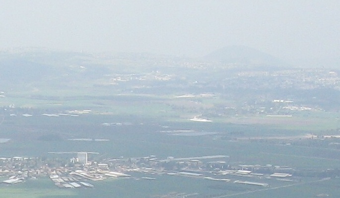 The valley of Megiddo, located on the outskirts of the Jezreel Valley.