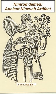 The deification of Nimrod, ca. 2000 BC.