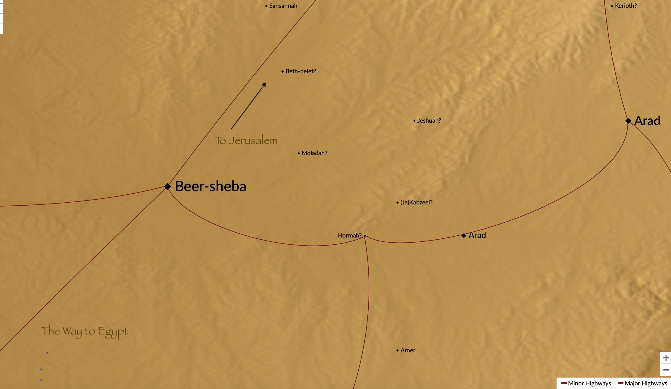The Wilderness of Beersheba