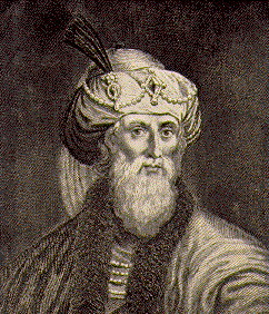 A print of Flavius Josephus. Josephus was unpopular among many Jews of his time because he switched allegiance to Rome. Josephus eventually moved to Rome where he died.