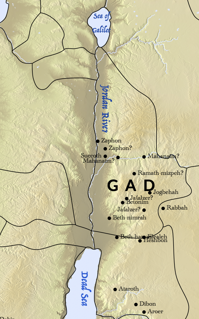 Gad-Tribal-Map
