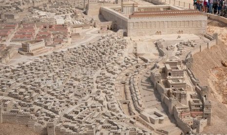 A complete replica of ancient Jerusalem during the early first century AD, the time of Jesus.