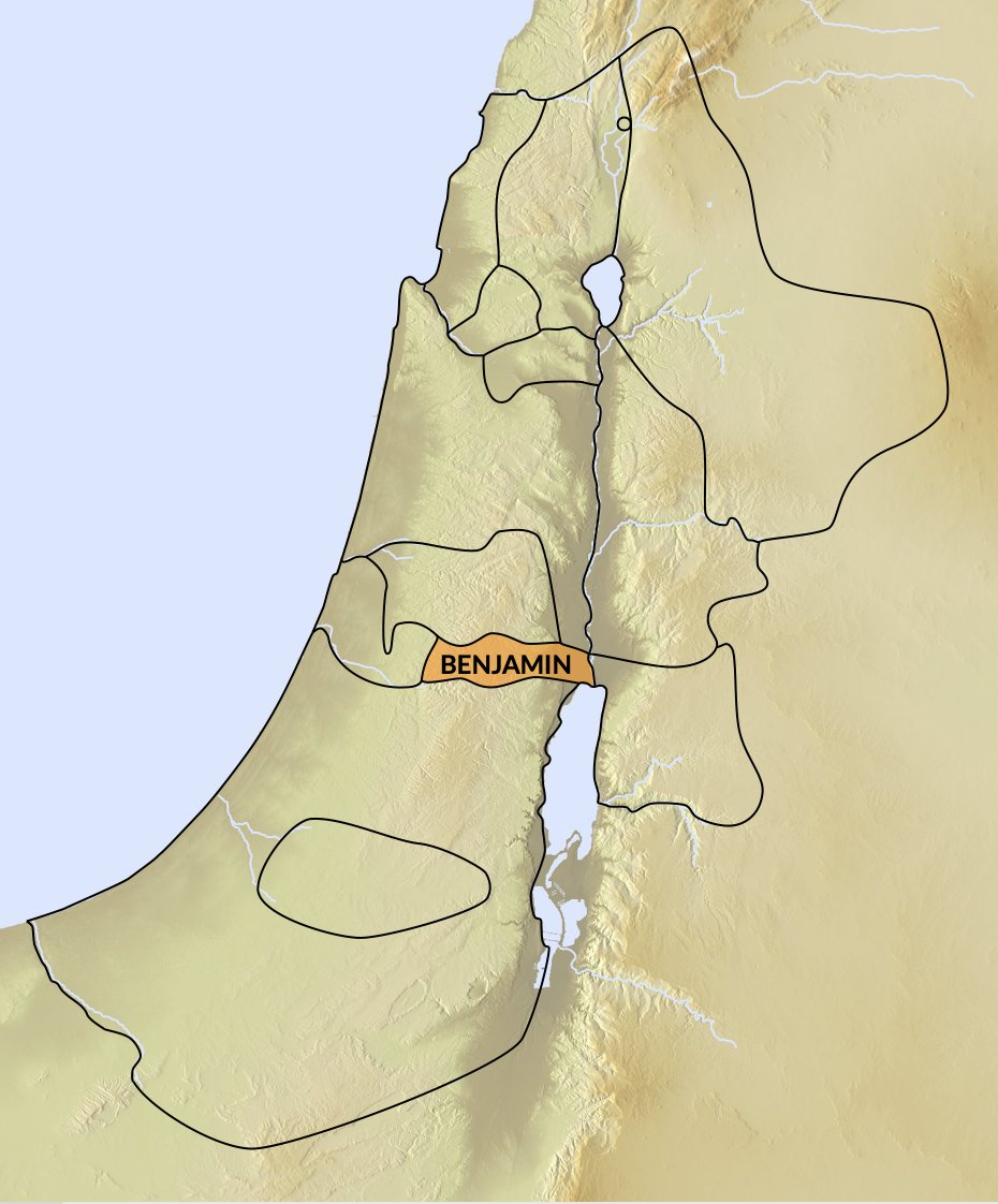 The Benjamites had a reputation for being fierce warriors. The tribe was also involved in a civil war with the other 11 tribes of Israrel.