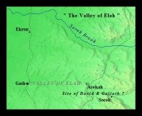 Map of David and Goliath